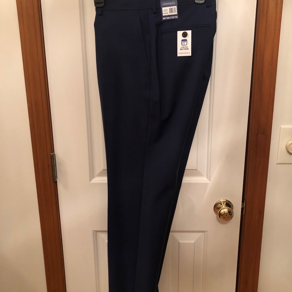 Men’s Crown & Ivy Navy Dress Pants